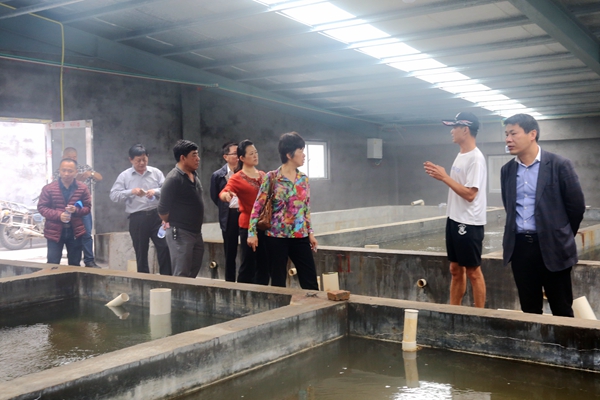 考察惠安鑫海水产科技有限公司 考察惠安鑫海水产科技有限公司